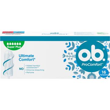 O.B. Pro Comfort Tampons Super Plus 16 Stuks