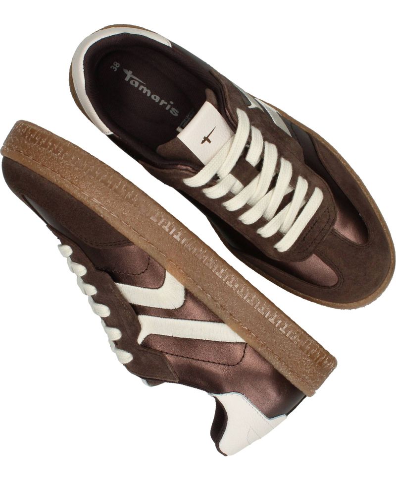 Tamaris Sneakers Bruin Dames
