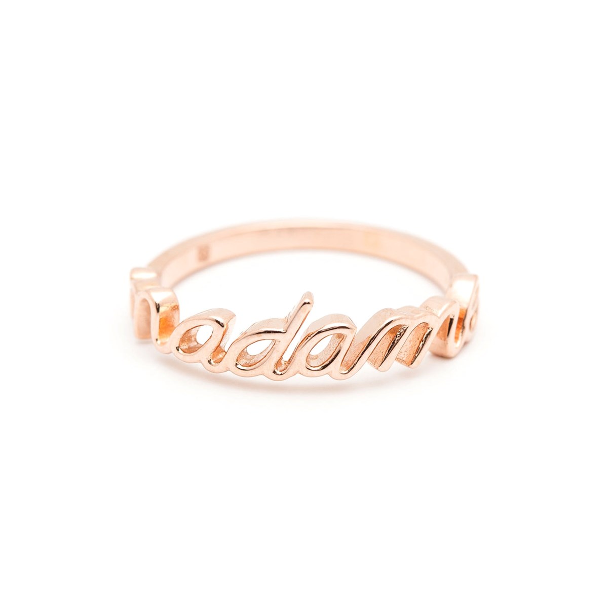 bague plaqué or rose - MADAME