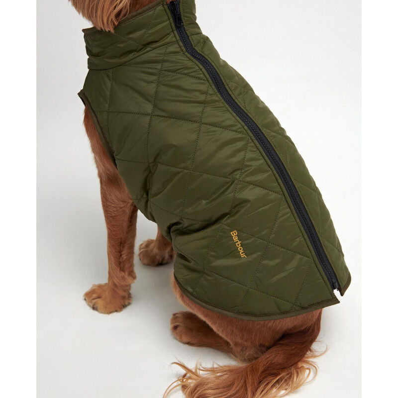 Reversible Quilt / Borg Fleece Dog Coat - Manteau pour chien