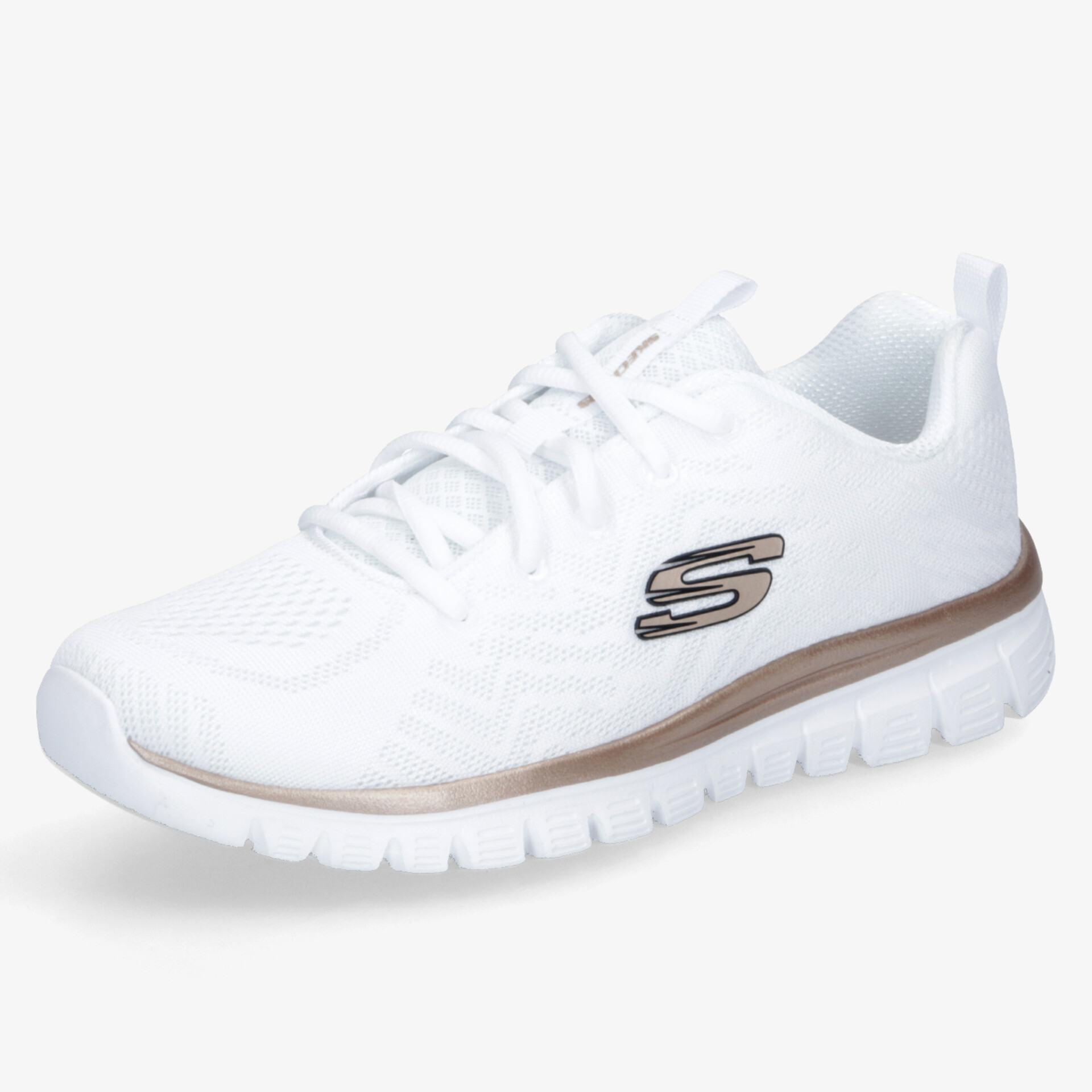 SKECHERS Graceful Get Connected Damen Sneaker Low weiß