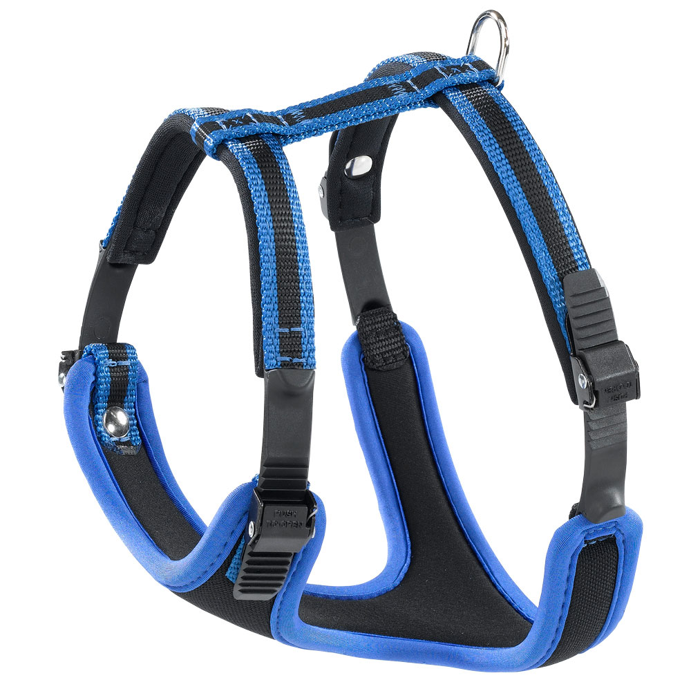 Harnais rembourré ergocomfort medium, fermeture à double micro-régulation, fixation facile
