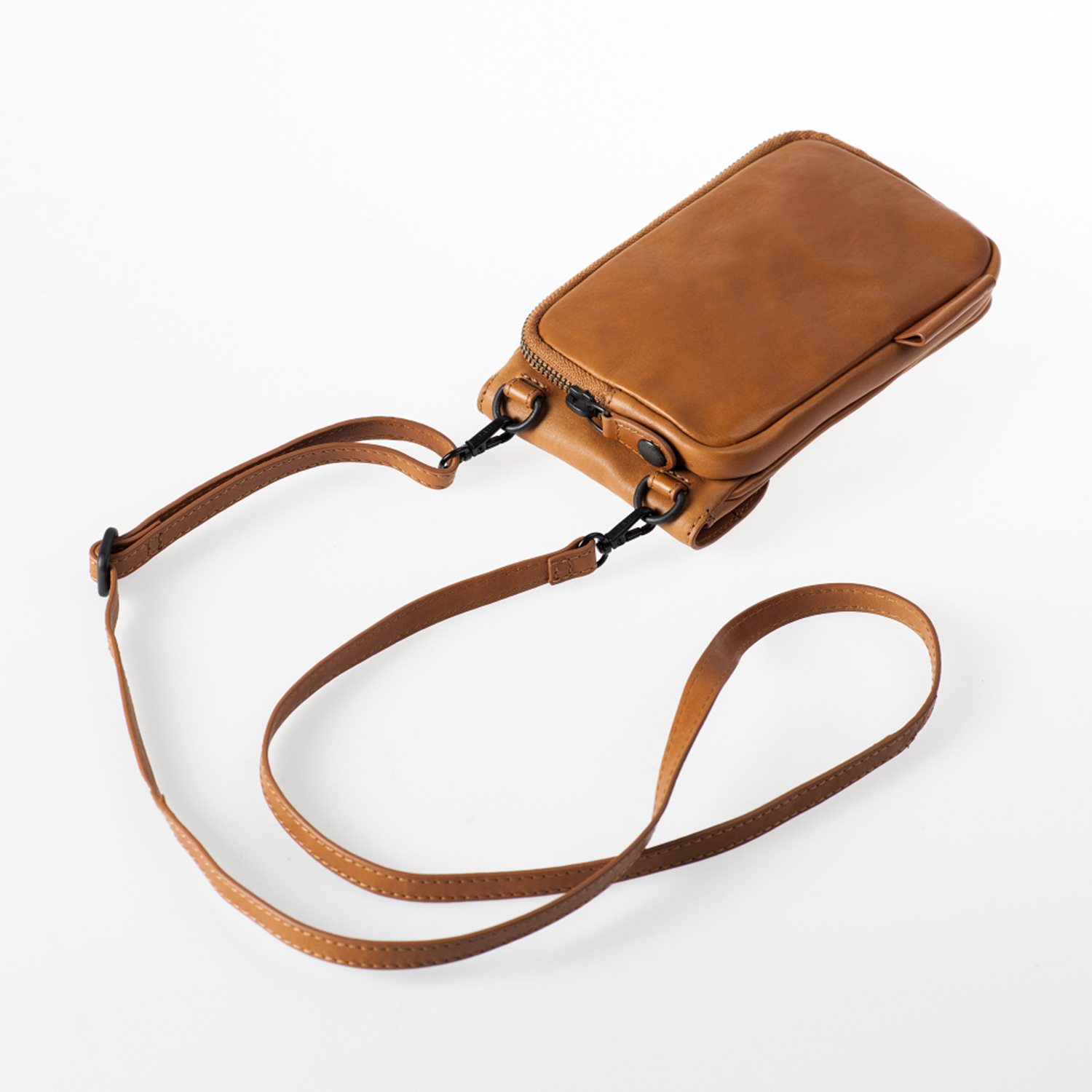 Aunts & Uncles Mrs. Lemon Dash Twist Phonebag caramel