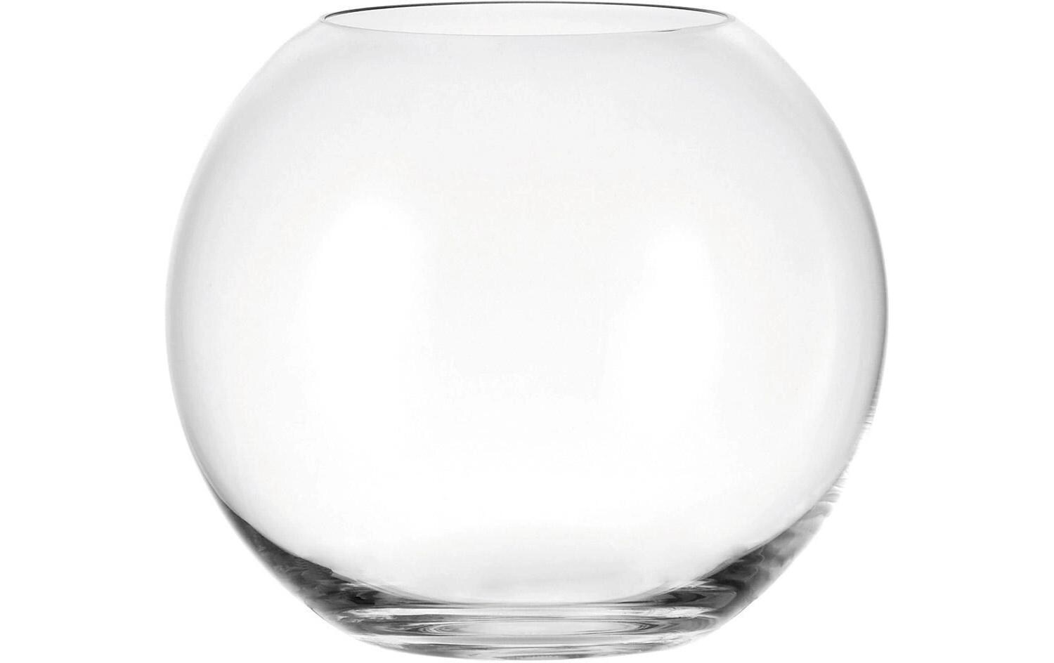 Vase Boccia 20 cm TransparentKugel-Vase aus Glas, Transparent
