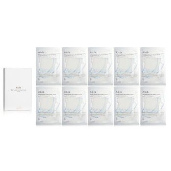 Abib Máscara em folha de pH ácido suave - Aqua Fit  30mlx10pcs