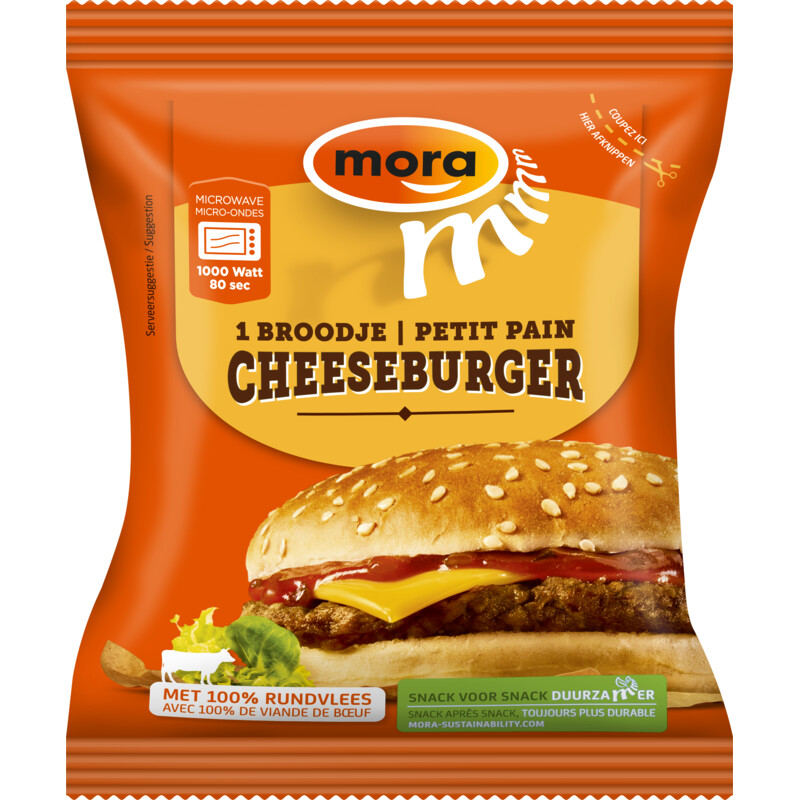 Mora Broodje cheeseburger