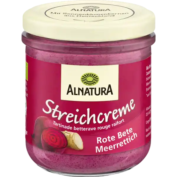 Bio Streichcreme Rote Bete Meerrettich