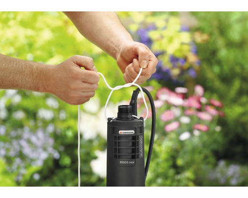Dieptebronpomp GARDENA 6000/5 inox automatic