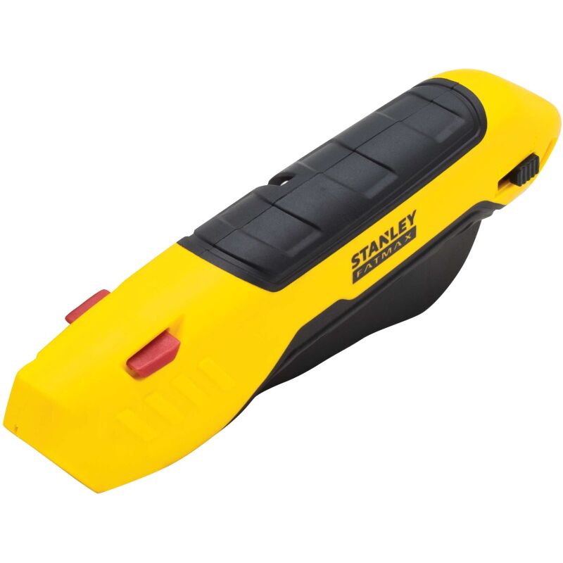 Couteau de sécurité bi-matière à gâchette et lame auto-rétractable - Fatmax