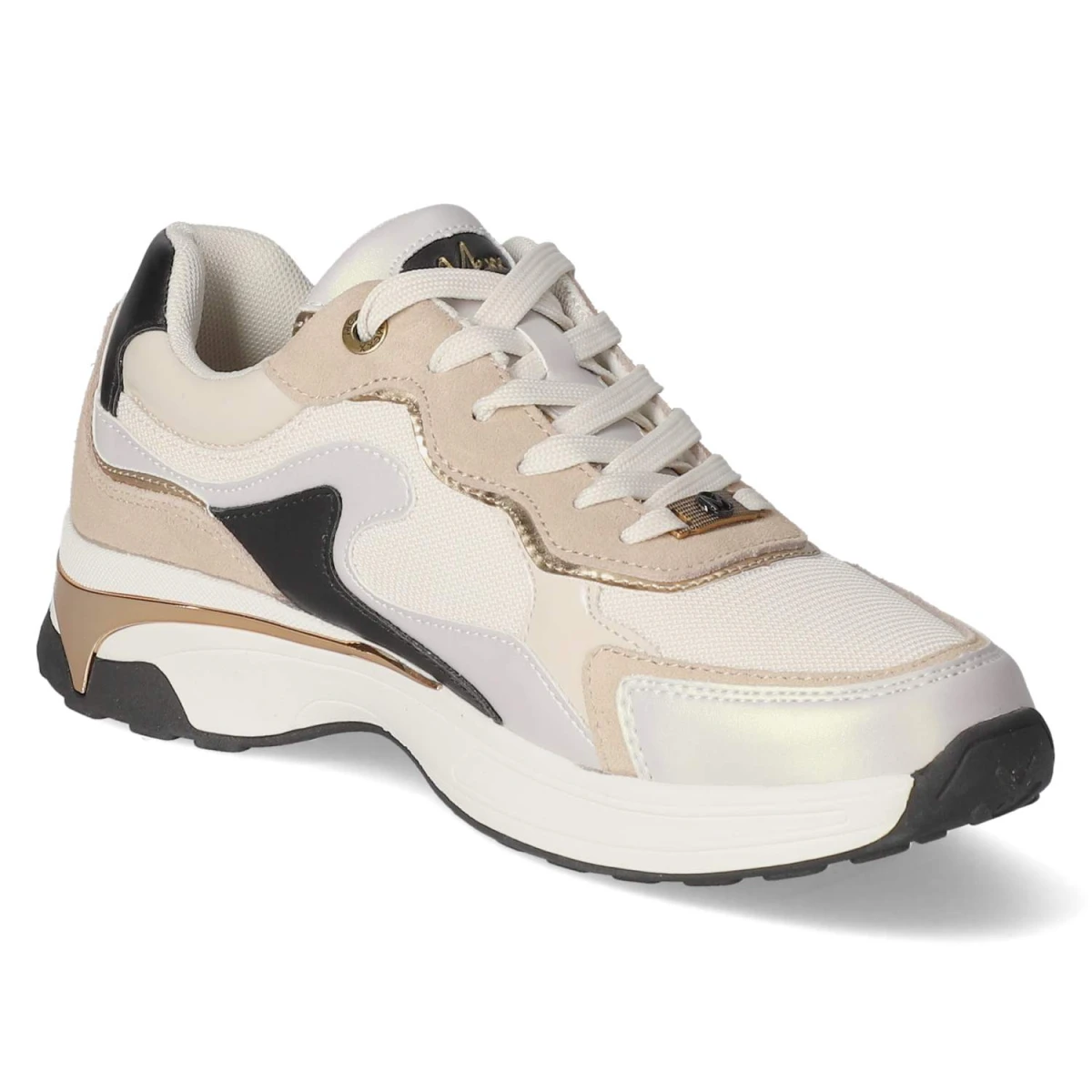 MexxLow Sneaker PORTIA LOVE - Brown/Black