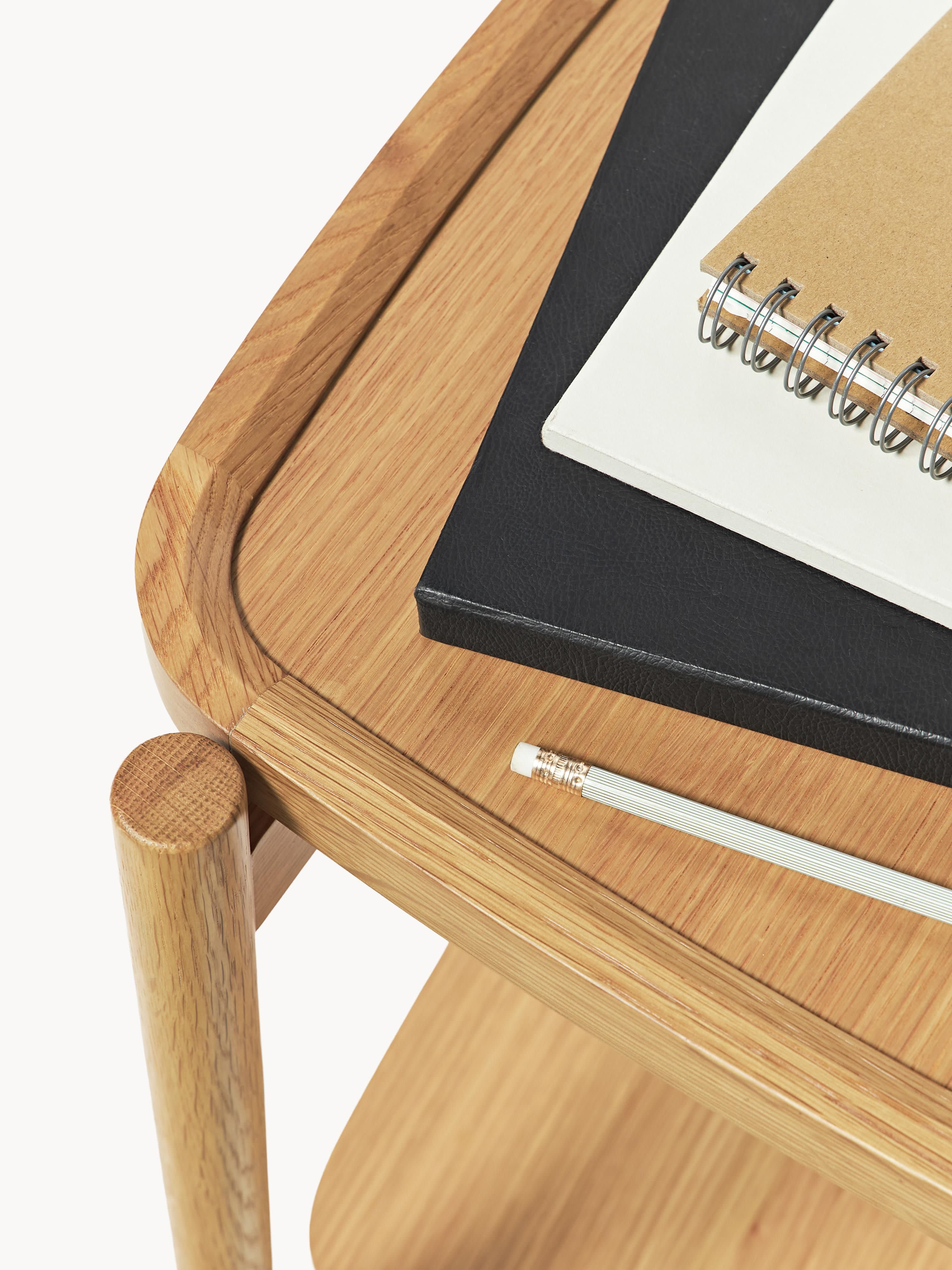 Houten bijzettafel Libby