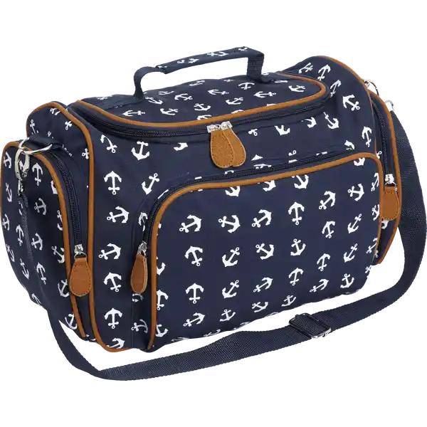 Beauty Case dunkelblau Maritim