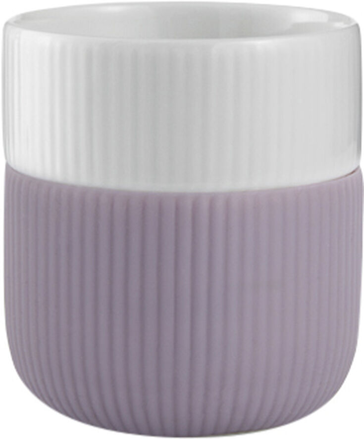 Royal Copenhagen Fluted Contrast Mug 35cl Heather Hvid, lyng