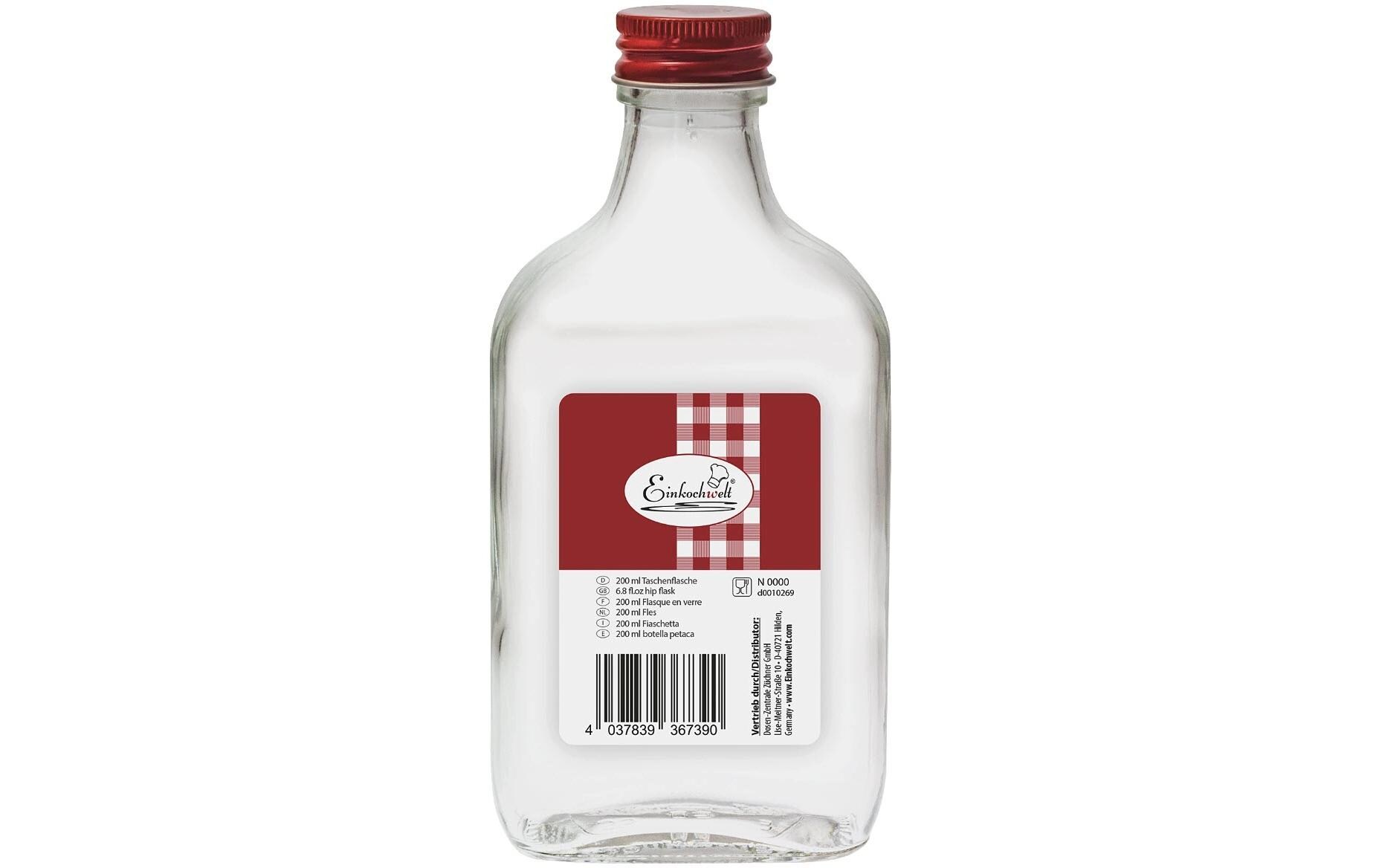 Einmachflasche 200 mlFlachmann