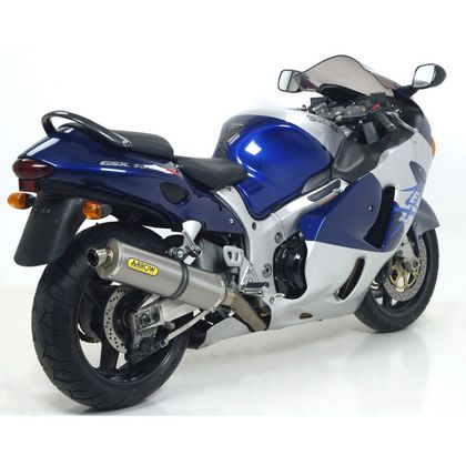 Silencieux Arrow Carbone Maxi race-tech embout acier