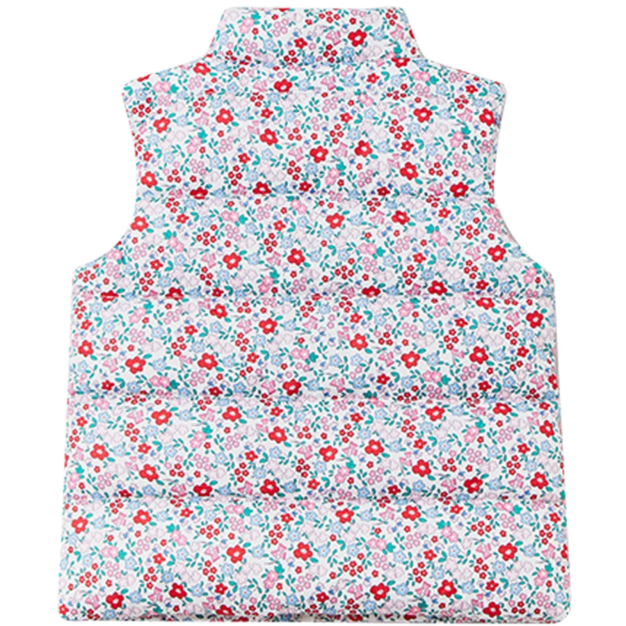 OVS Weste Flowers White