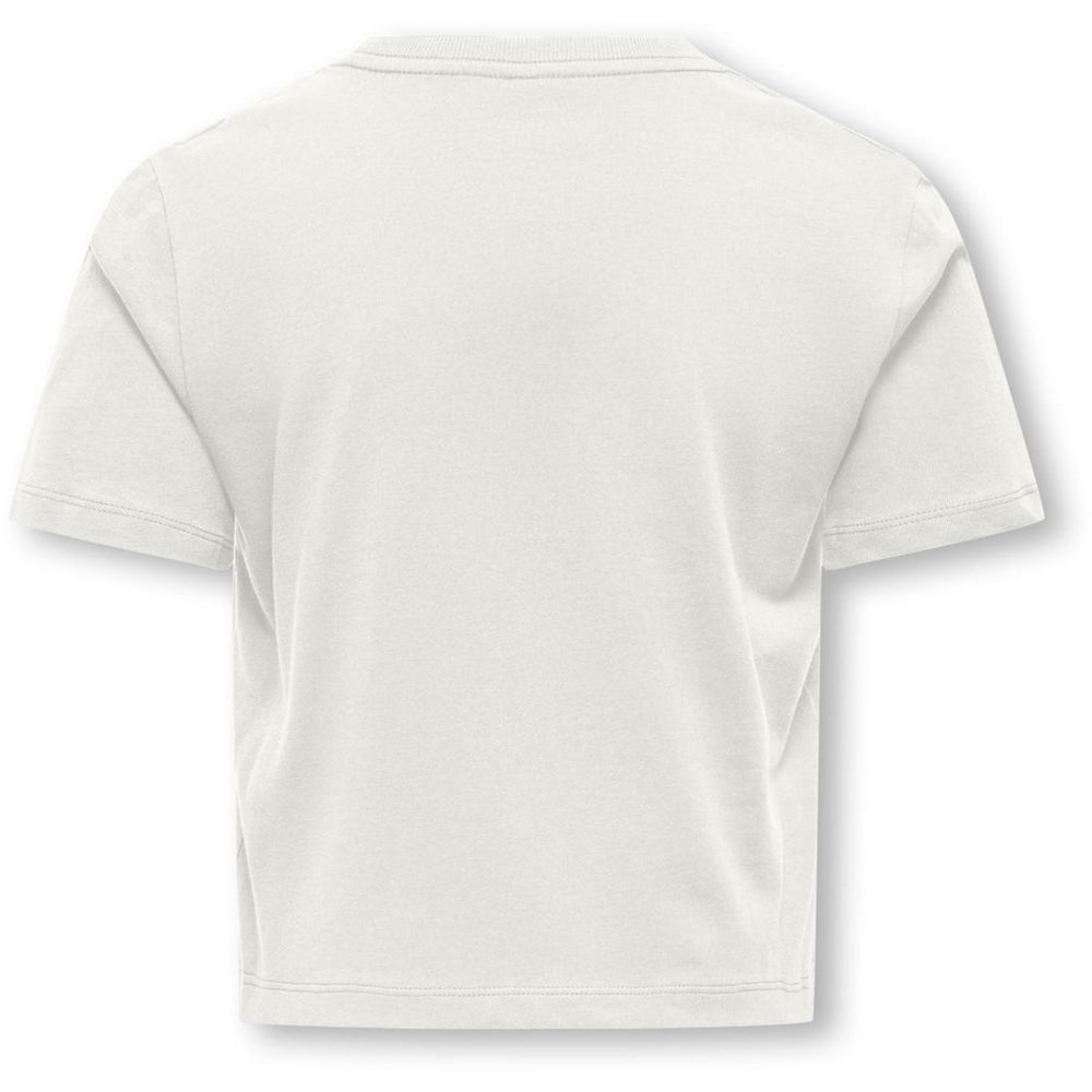 Køb kids ONLY Cloud Dancer Teddy Cap Kogrex S/S Printed Top Jrs