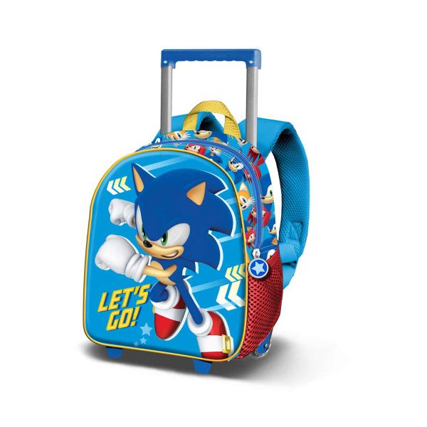 Karactermania Mochila Pré Escolar Sonic Go 3D