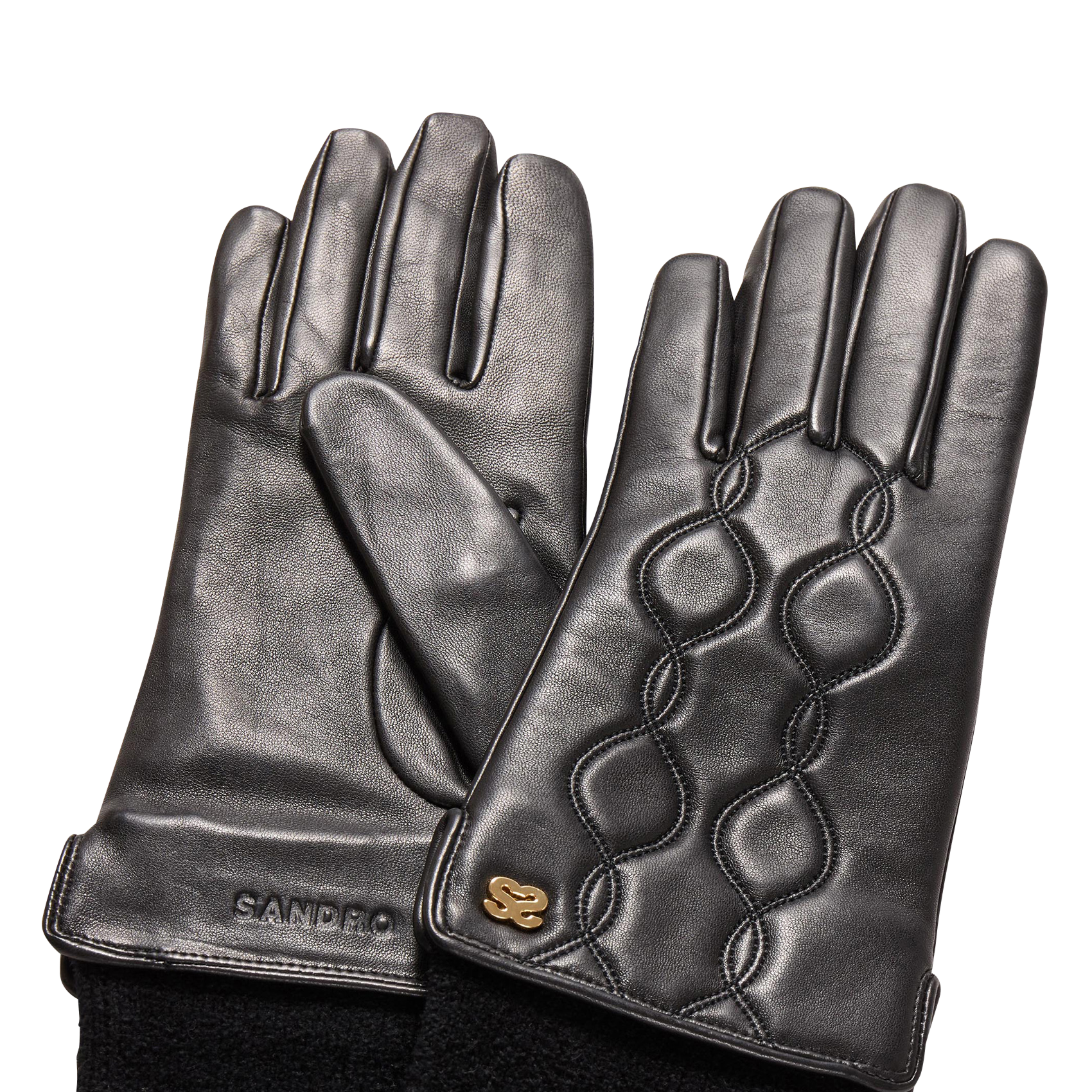 Gants en cuir| Noir
