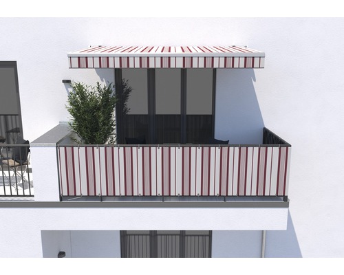 SOLUNA Balkonbekleding H:75 cm Design 7838 (per meter verkocht)