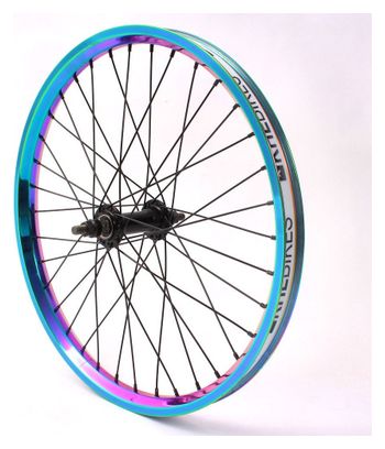 Jeu de Roues BMX 20 Pouces Oil Slick 14mm S/B KHEbikes