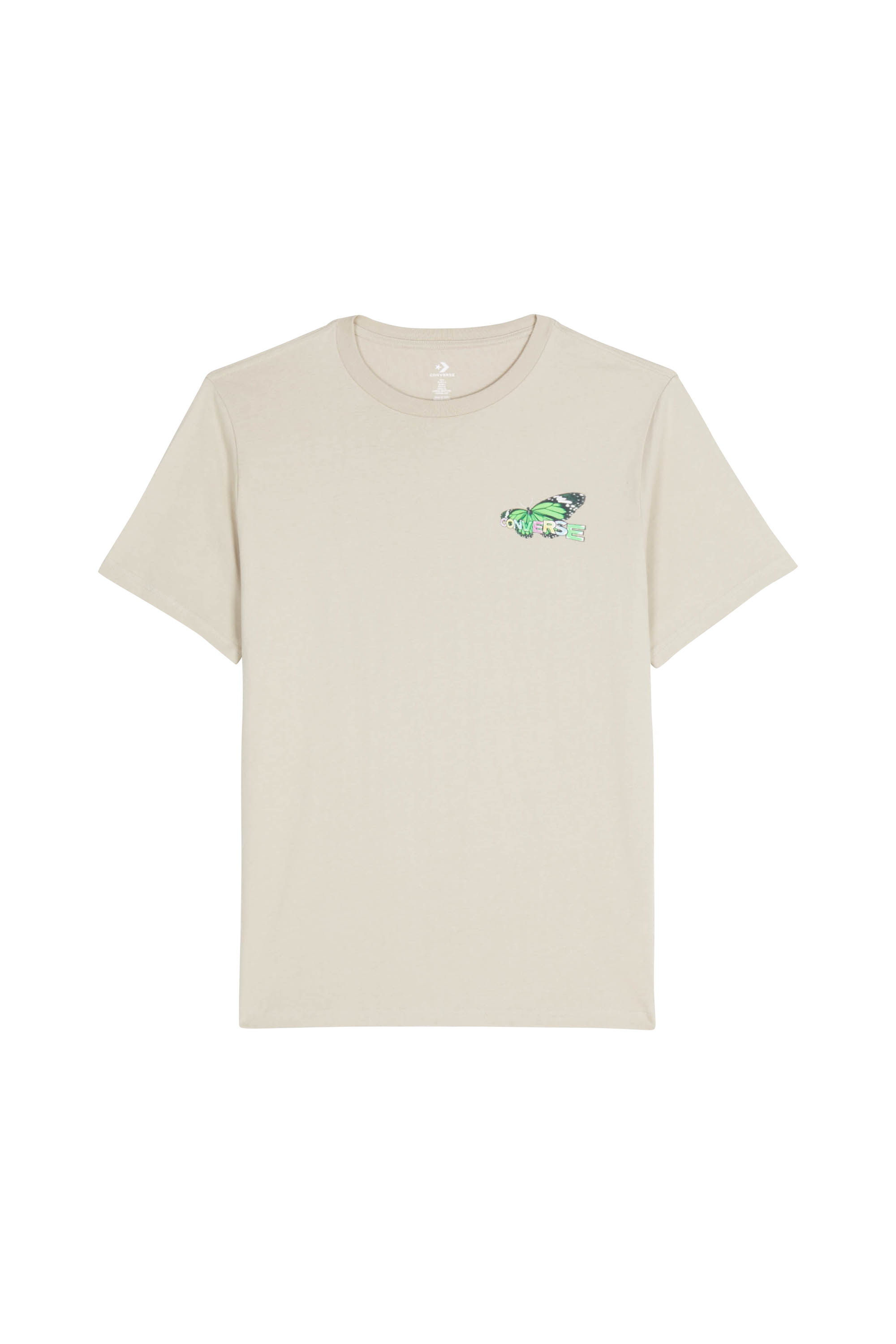 CONVERSE t-shirt CITY BUTTERFLY Beige
