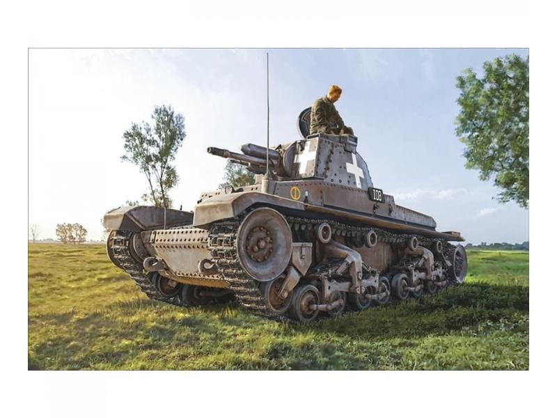 Italeri Bausatz Panzerkampfwagen 35 1:72 Panzer Modellbausatz im Massstab 1:35