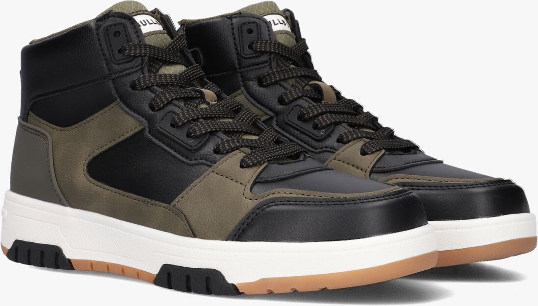 BULLBOXER groene bullboxer hoge sneaker acb500f6s