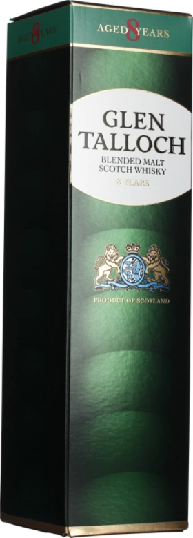 GLEN TALLOCH 8 YEARS BLENDED MALT 70CL