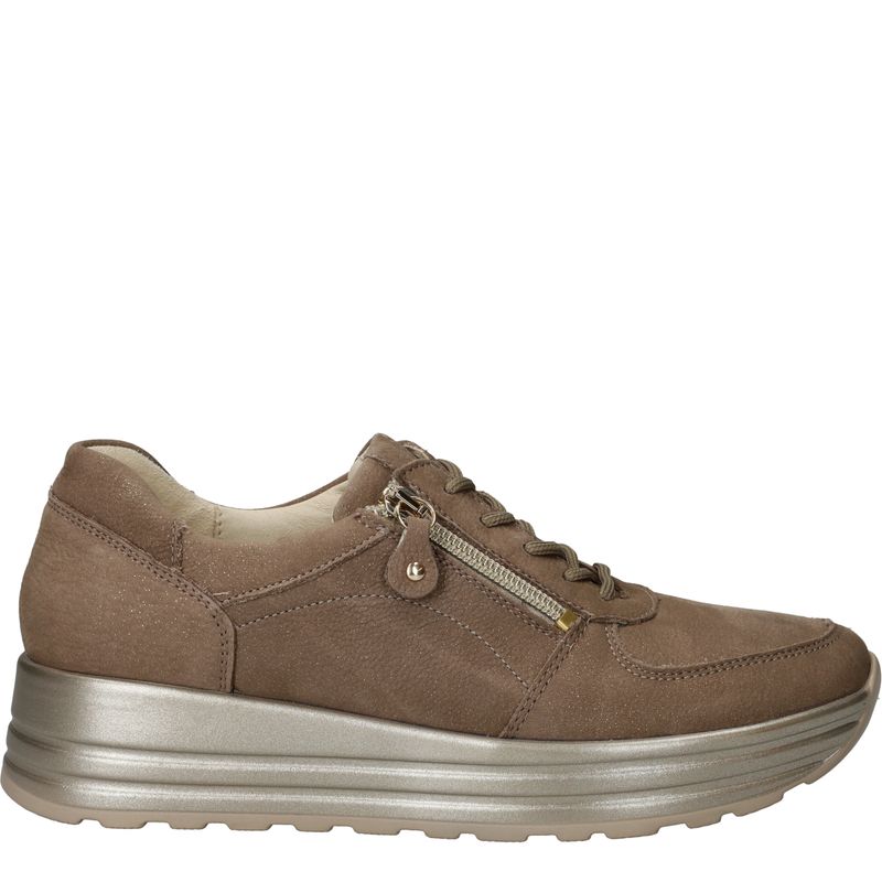 Waldlaufer Lana Sneakers Taupe Dames