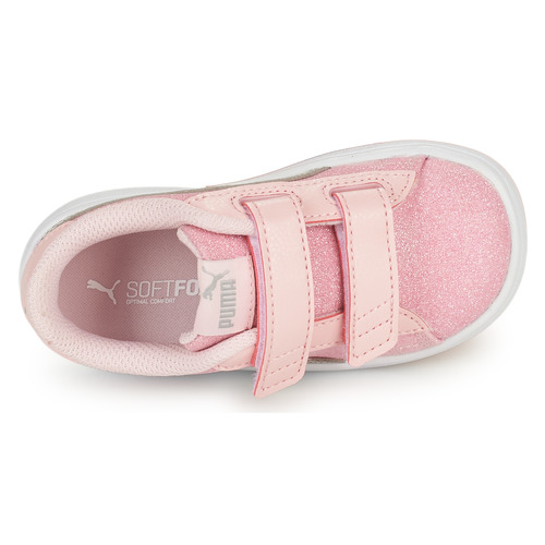 Puma - SMASH V2 GLITZ GLAM V INF - Rose / Gris
