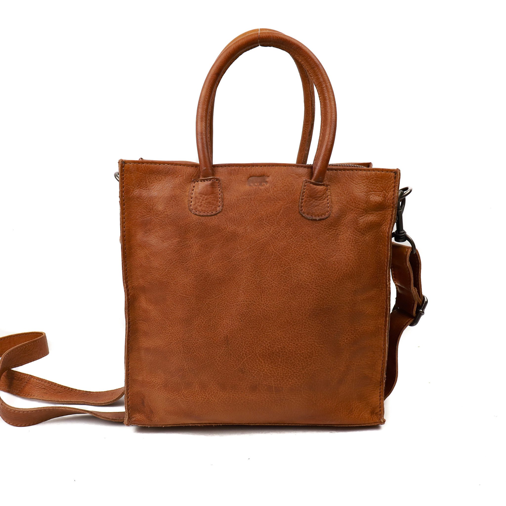 Bear Design Callisto Pelle Hand/ Schoudertas Bonnie Cognac CP2172
