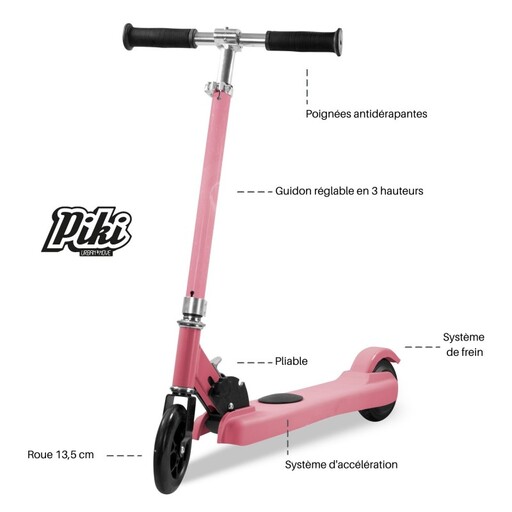 Patinete Elétrico Assistido Piki Wonder One