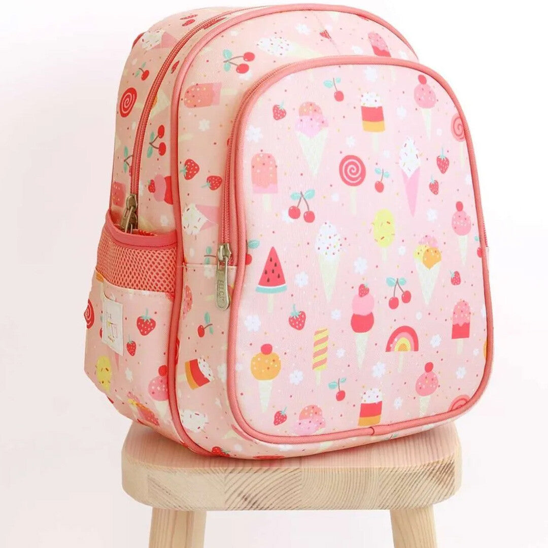A little lovely company kinderrugzak met koelvak - ijsjes 32 cm