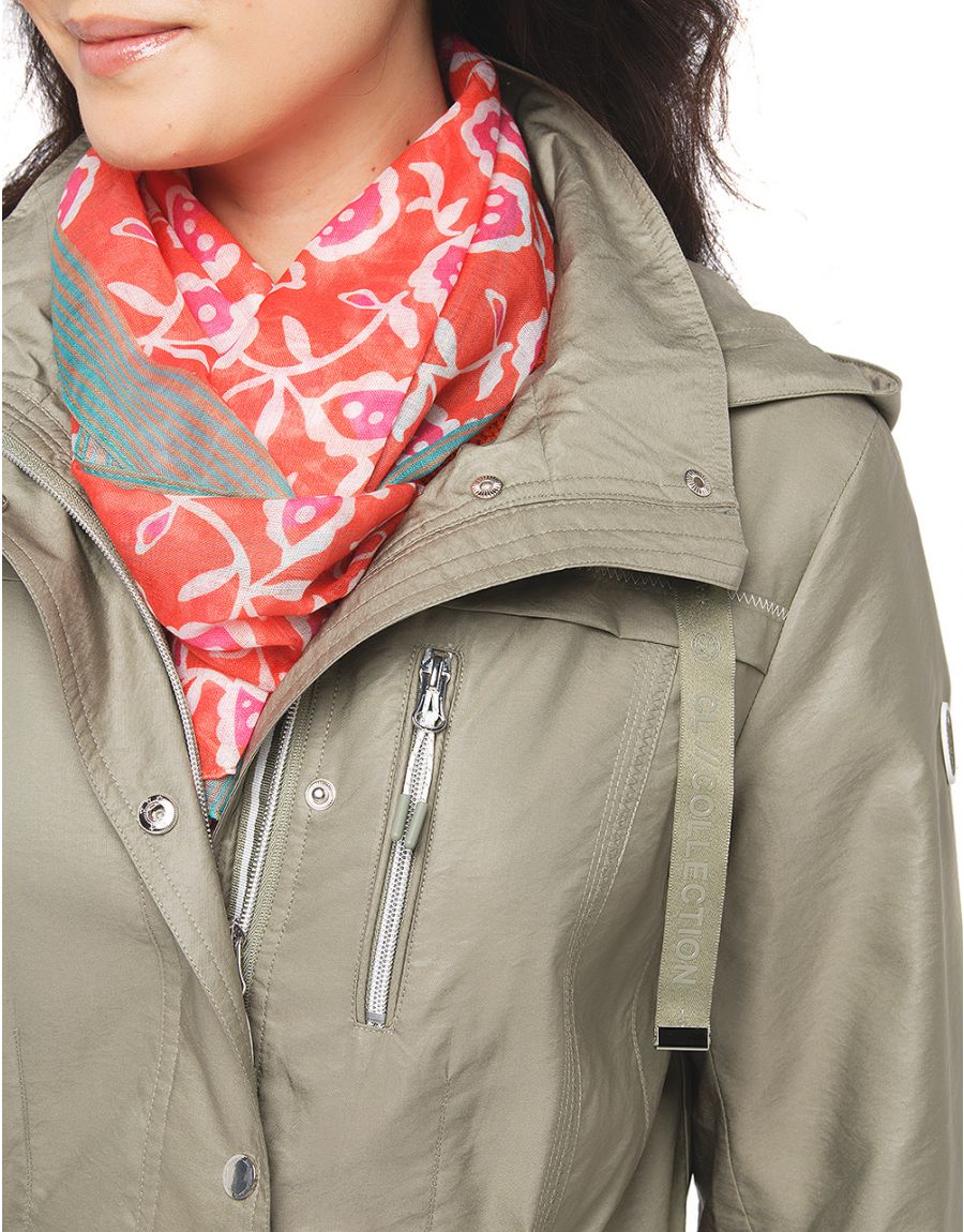 Parka légère vert kaki