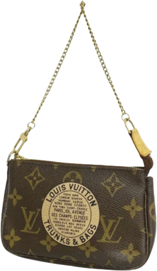 Louis Vuitton Vintage Louis Vuitton Pochette Accessoires Brown