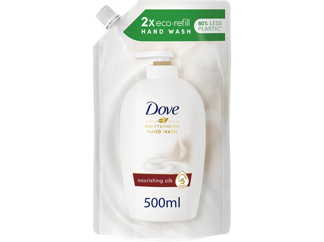 SABONETE LÍQUIDO DOVE NOURISHING SILK RECARGA 500ML