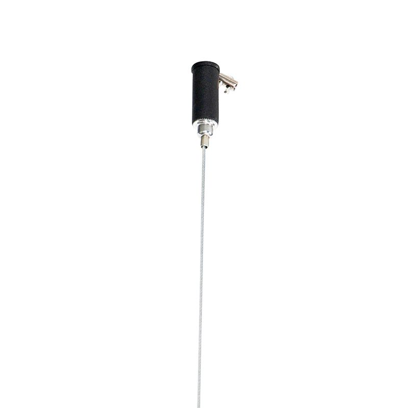 Design hanglamp zwart met goud glas 2-lichts - Bliss