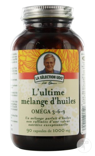 La Sélection Udo L'Ultime Mélange D'Huiles Oméga 3-6-9 Capsules 90