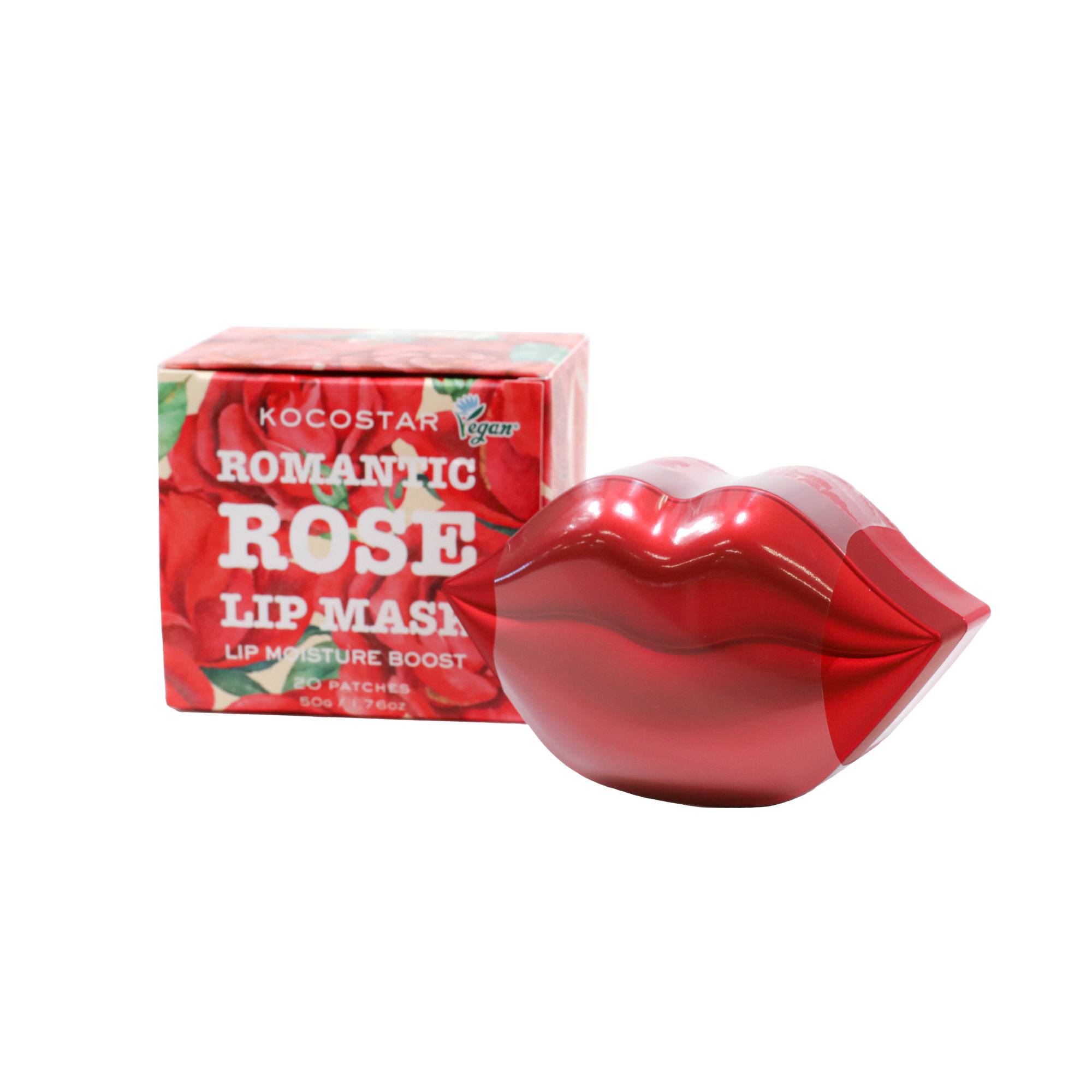 Masque lèvres hydratant all-in-one Romantic Rose - 20 patchs / 200ml