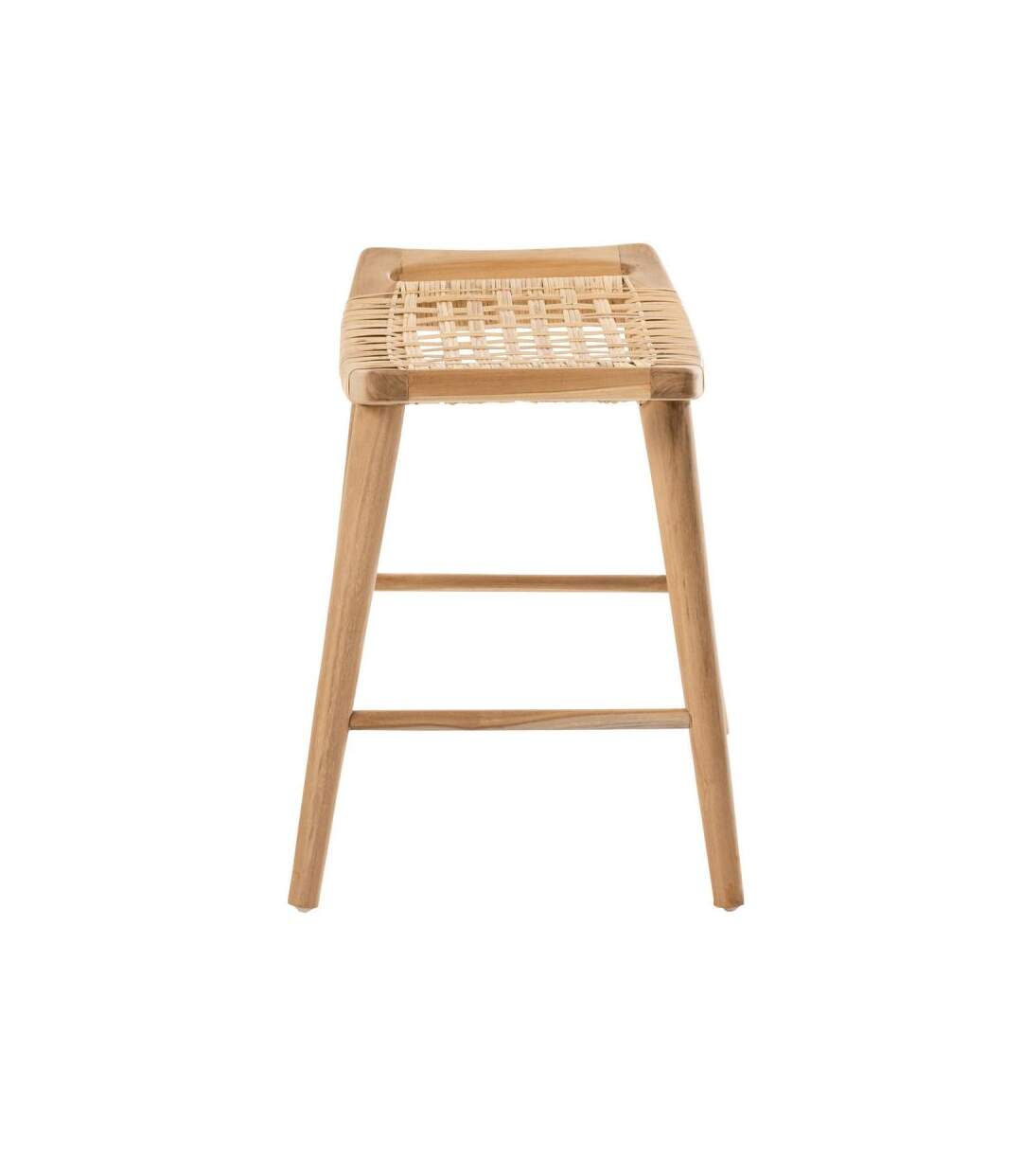 Paris Prix - Tabouret En Teck alis 55cm Naturel