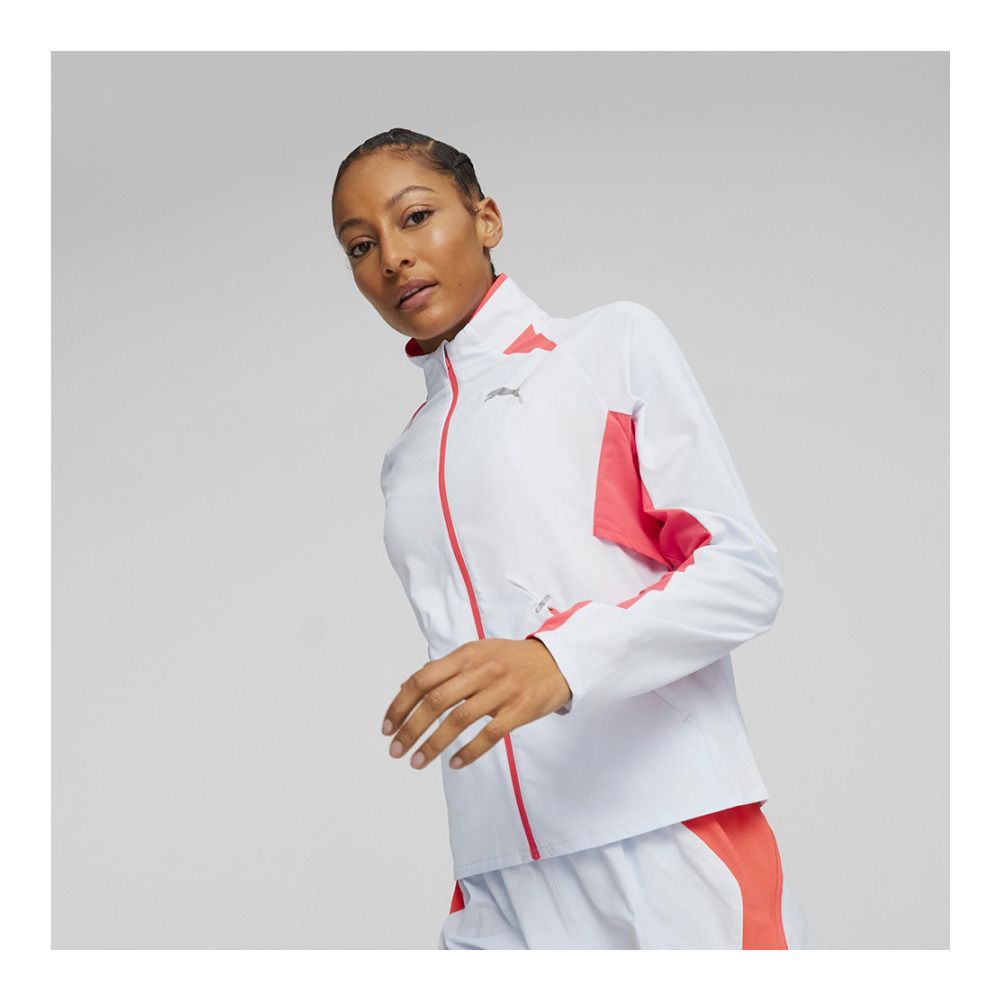 Puma ULTRAWEAVE - Veste Femme icy blue/fire orchid