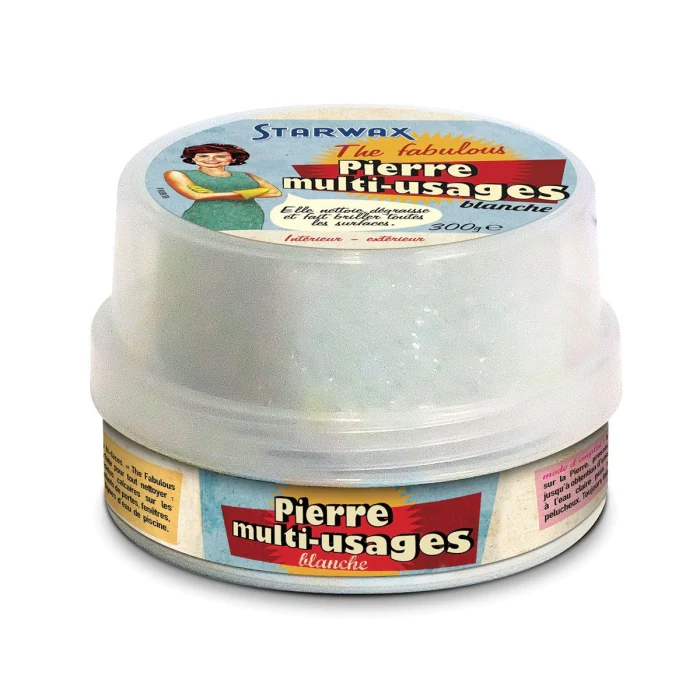 Pierre blanche de nettoyage multi-usages 300 g The fabulous Starwax