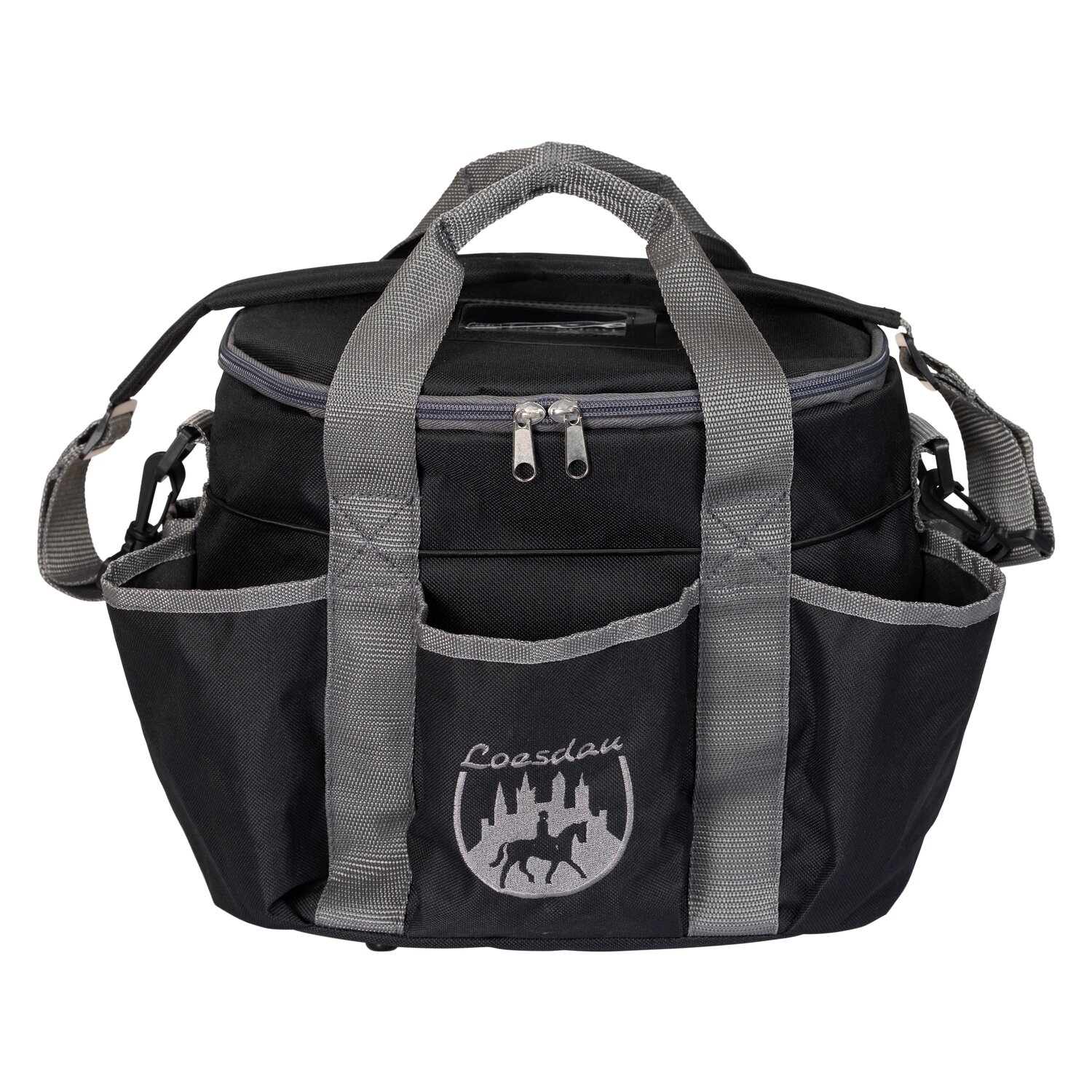 Loesdau Putztasche Ergo  - black/grey