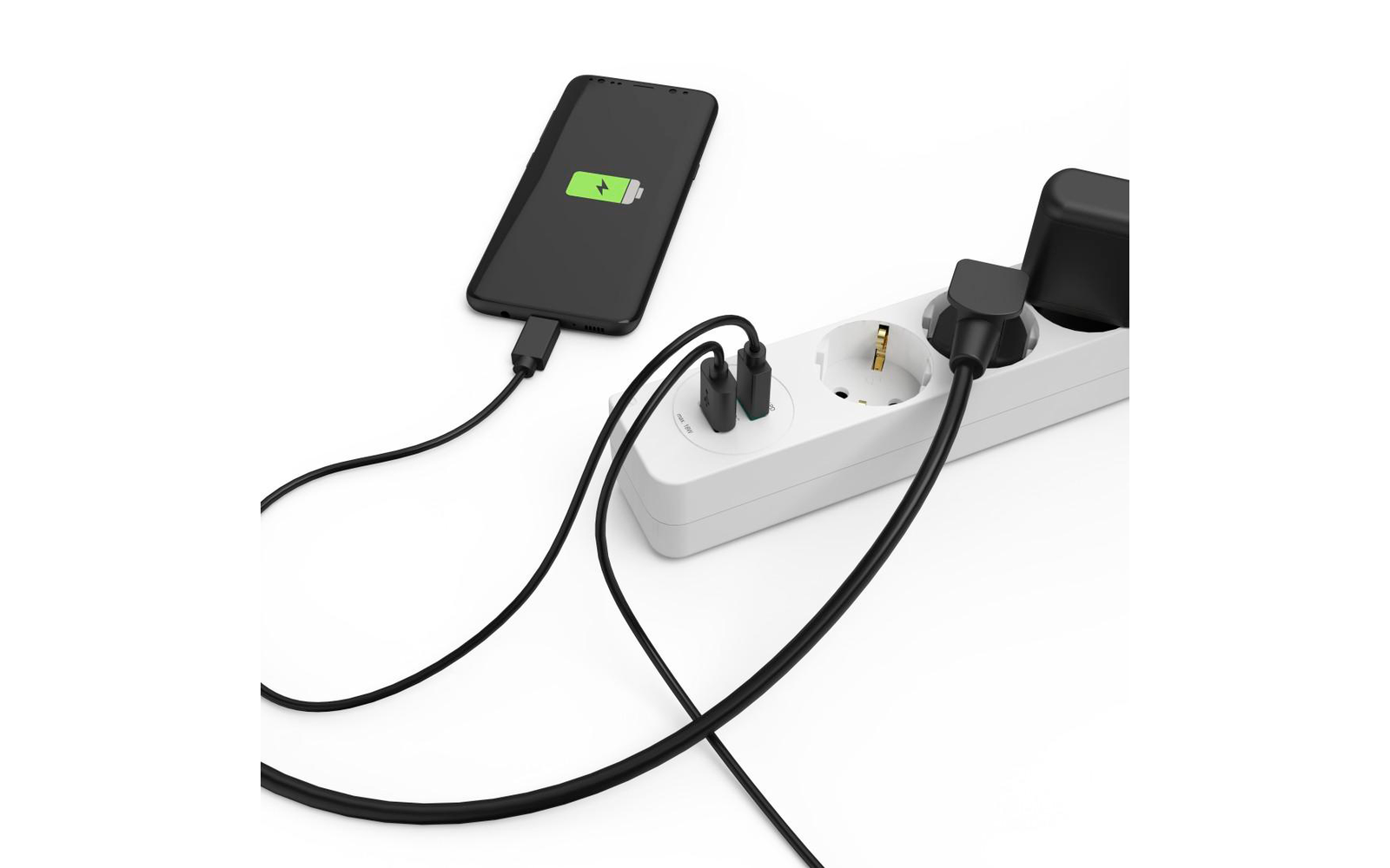 Hama Steckdosenleiste 3 fach USB-C / USB-A Buchse
