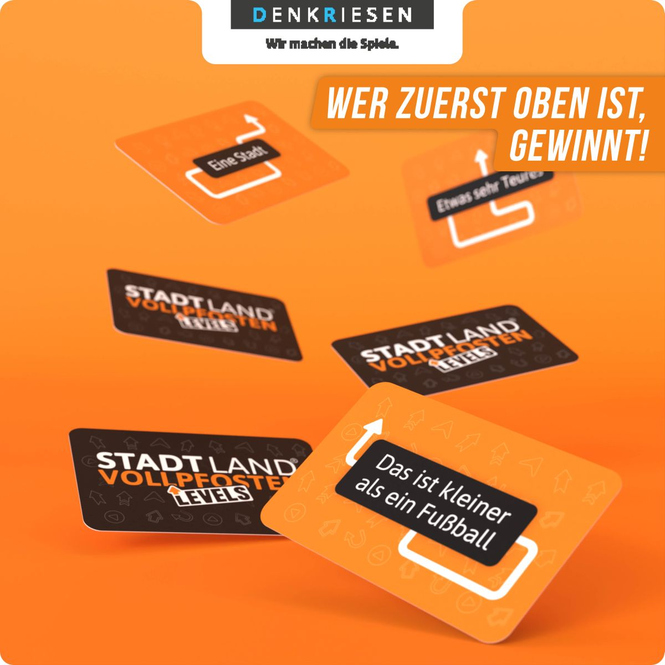 Stadt Land® Vollpfosten - Levels - Classic Edition - Intellignez ist relativ