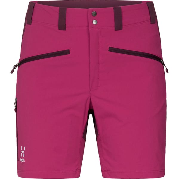 Short randonnée HAGLÖFS MID STANDARD SHORTS DEEP PINK/AUBERGINE