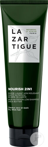 Lazartigue Nourish 2en1 Baume Lavant Non Moussant Tube 150ml