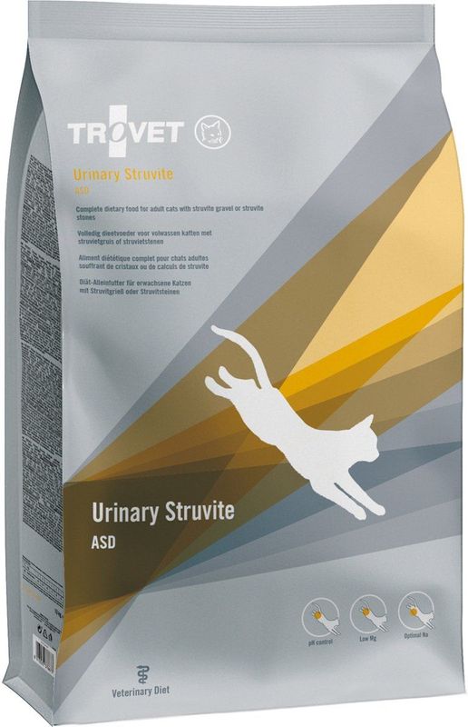 TROVET - Urinary Struvite ASD - Dieetvoeding - Kat - Struvietaandoeningen