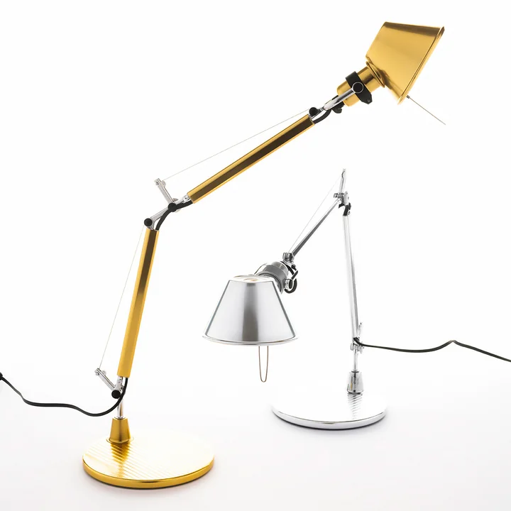 Artemide - Tolomeo Micro Tischleuchte, alusilber